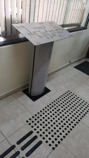 Mapa Tátil Acessibilidade