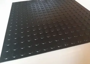 Piso Emborrachado Moeda 50x50