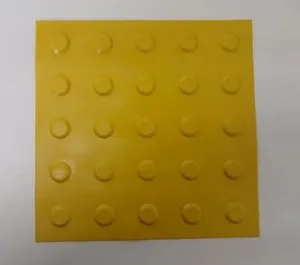 Piso Tátil Alerta Amarelo