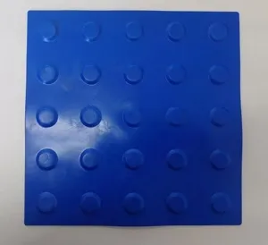Piso Tátil Alerta Azul