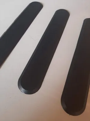 Piso Tátil PVC preto